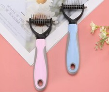 Hair Removal Comb for Dogs/Cats Detangler Fur Trimming Dematting DesheddingBrush