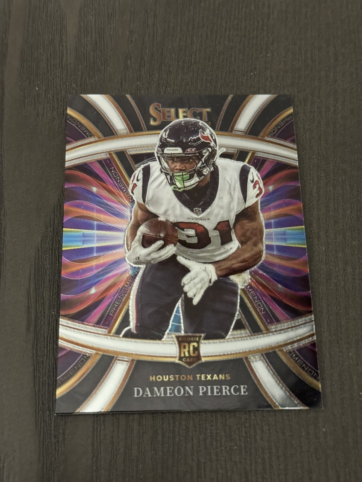 2022 Panini Select Phenomenon Insert #PHE-21 DAMEON PIERCE Rookie Card RC