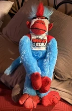 Kipp Brothers Mohawk Monkey 24" Plush - The Snuggle Is Real