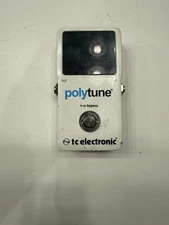 TC Electronic Polytune Poly Chromatic Tuner True Bypass Guitar Effect Pedal