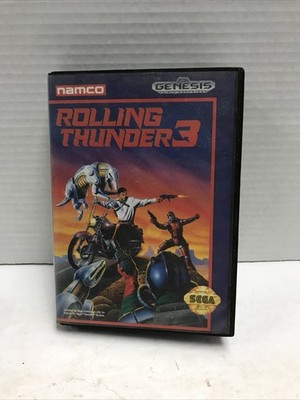 Rolling Thunder 3 (Sega Genesis, 1993)  No Manual