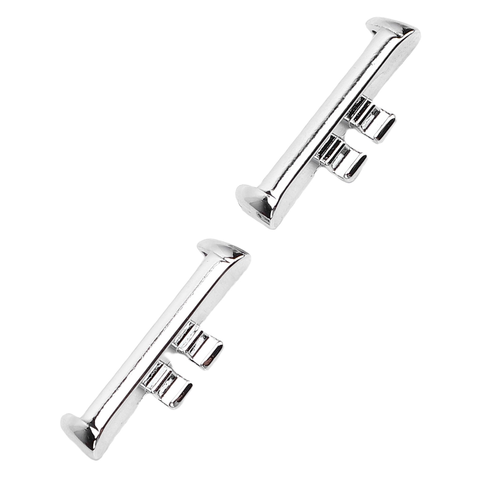 1 Pair 20mm Metal Watch Band Adapter Replacement For Rossini 2i Smartwatch
