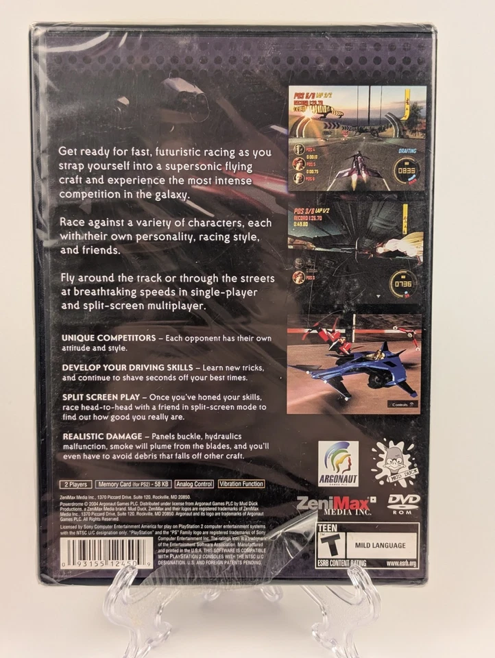 Power Drome (Sony PlayStation 2, 2004) PS2 ➡️BRAND NEW FACTORY SEALED🔥🔥 - Image 2 of 4