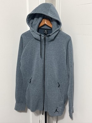 Jordan Tech Fleece Full Zip Hoodie Men's Blue