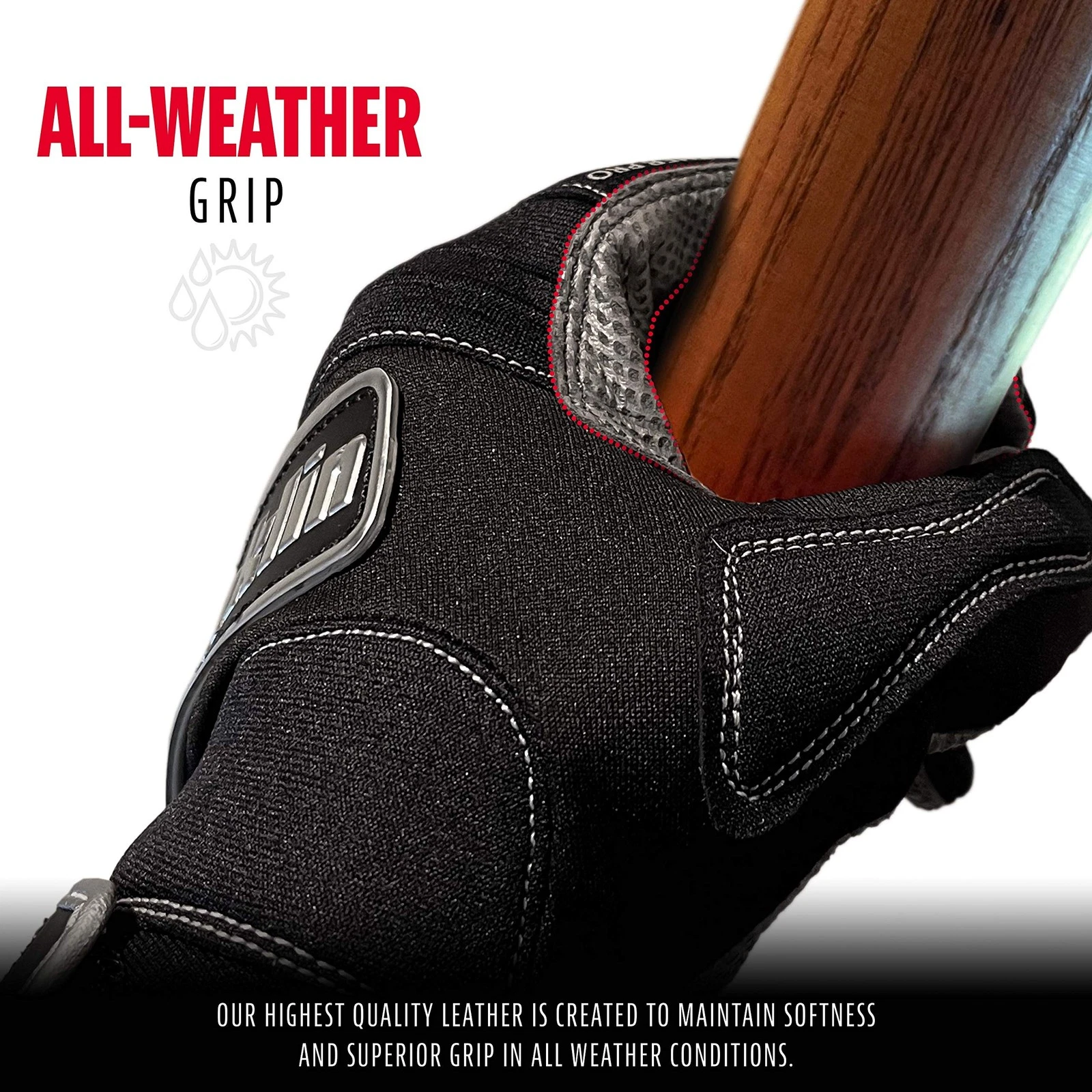 Franklin Sports MLB Batting Gloves - Thumbnail 4