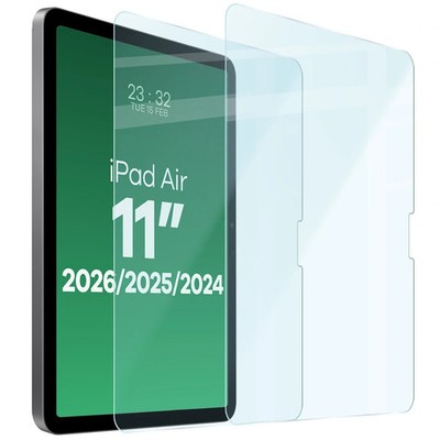 2x Gehärtetes Glas für iPad Air 11'' M4/M3/M2 Bizon Schutzglas Displayschutzglas