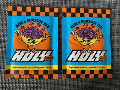 Holy Energy Iced Tea Acai x Hibiscus Tea Eistee 2 Portionen Proben