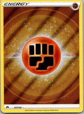 Fighting Energy 157/159 Ultra Rare Crown Zenith Pokemon Holo Lightly Played