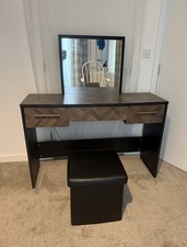 Beautiful Wooden Make Up Table with Mirror