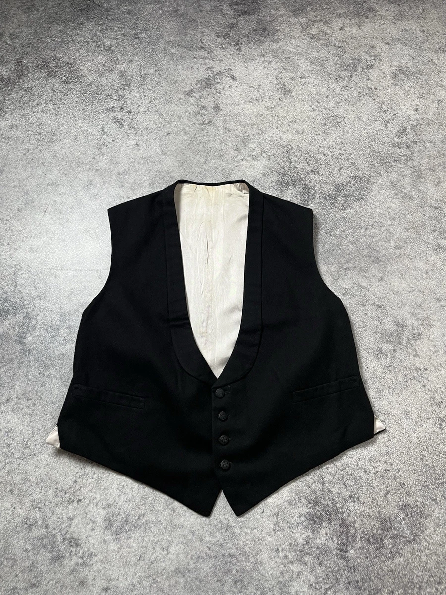 1890-1920s Japanese vintage vest アンティーク 1920s Decade Vintage