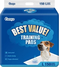 Dog Training Pads Large Size丨Eliminating Urine Odor Puppy Pads 丨 Premium Dog Pee
