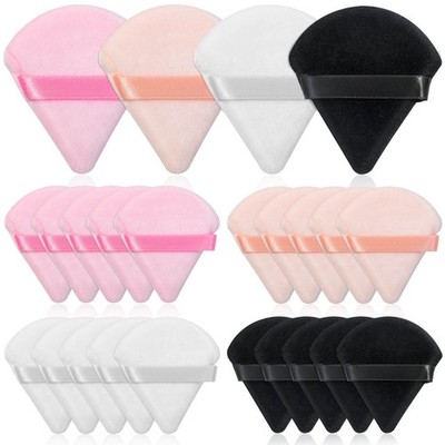 20pcs Triangle Powder Puff, Setting Powder Puff for Make Up, Face Puff Pads f...