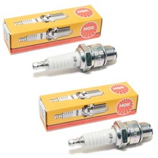 Zündkerze 2 X NGK B4H 4110 Rasenmäher Trecker Traktor Gutbrod Forst Hako Honda