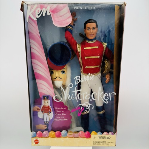 Barbie Nutcracker Ken Prince Eric Mattel 2001 50793 - Picture 1 of 2