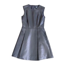 Armani Exchange Black Dress Metallic Size 2 Sophisticated Modern Edgy Cocktail