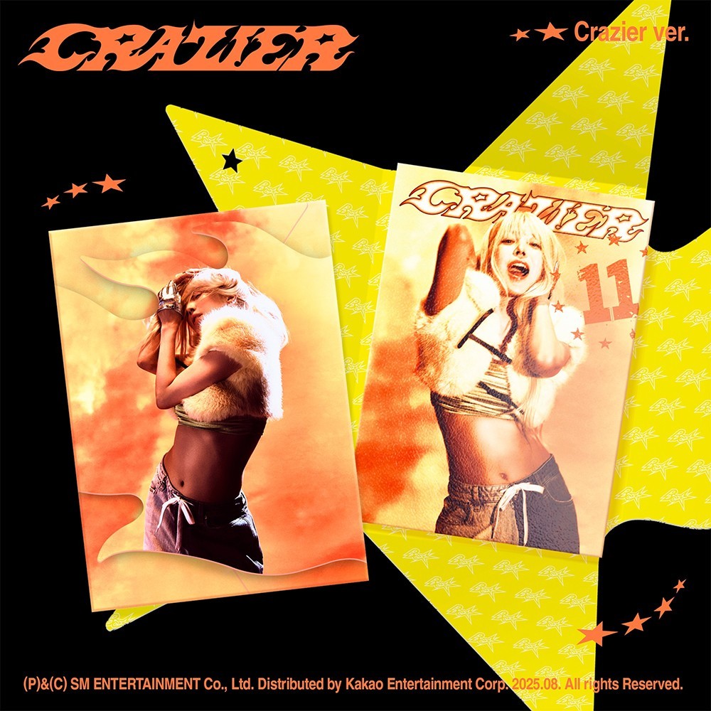 BOA [CRAZIER] 11th Album CRAZIER Ver./ CD+Cover+Photo Book+Post