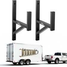 Easy Install Ladder Rack With Bungee Cords - Space-saving Design For Trailers