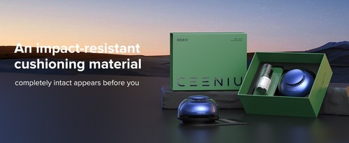 Ceeniu CF6 Solar Car Air Freshener Magnetic Levitation French Scent – New - Picture 14 of 16
