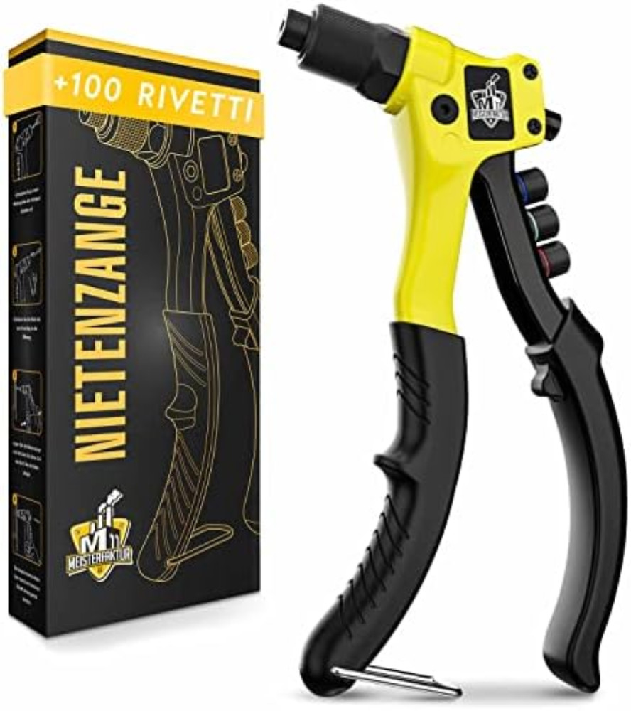 Meisterfaktur Rivettatrice per inserti filettati- Minimo sforzo - Robusta rivett