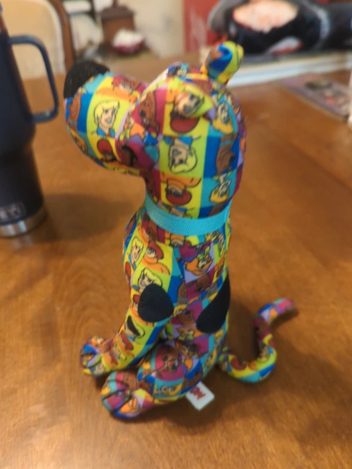 Scooby-Doo 7" SCOOBY Perro Cómic Pegatina Bomba Peluche Juguete Warner Bros  Foto 3 de 4