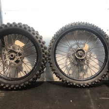 Yamaha Yzf 450 2016 Pair Of Wheels Tyres