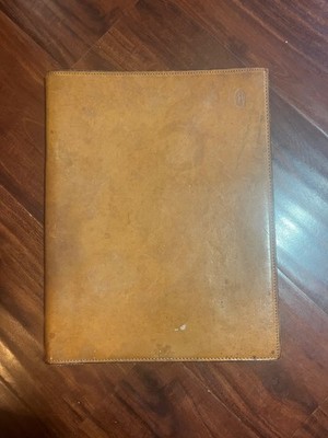 Hartmann Vintage Belting Leather Executive Writing Folio 12x9.5''