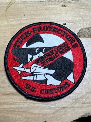 tech protectors operation Exodus US customs patch C137