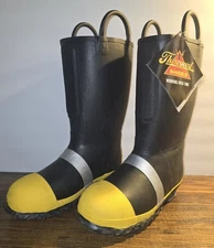 NWT Thorogood Boots Protective Footwear Structural Fire Fighting Mens 10 Wide