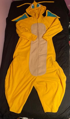 Homemade Dragonite Fleece Costume Cosplay Pokémon Anime Adult