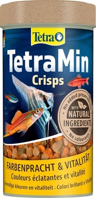 TetraMin Crisps - Fisch-Futter für Zier-Fische, nährstoffreiche Mischung 250 ml