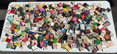 Matchbook Hoard 6 Pounds huge large lot estate Casinos Hotels Bars Most Full!