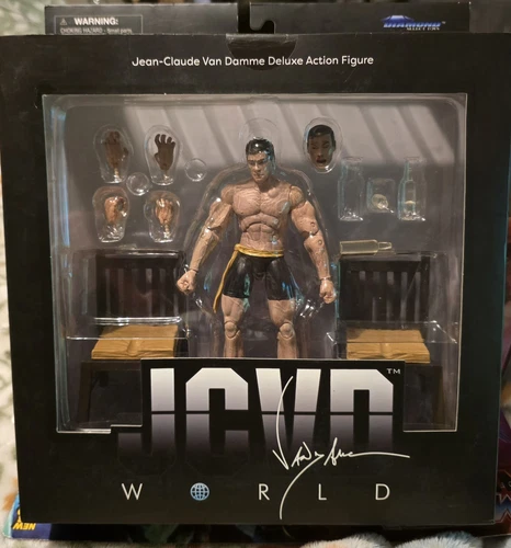 Diamond Select Jean-Claude Van Damme Deluxe 7” Action Figure JCVD New