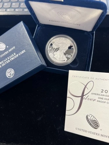 2015-W American Silver Eagle - Proof / w/Box & COA / Beautiful Coin -No Reserve!