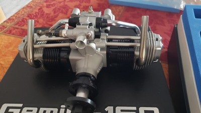 O.S. FT160 Gemini Twin-Cylinder Ringed 4-Stroke Engine for sale