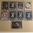 Konnor Griffin 9 Card Rookie Lot 2025 Bowman Chrome Donruss Topps Draft Pirates