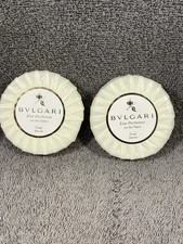 BVLGARI au th  Blanc  White Tea  Soap - 2.6oz / 75g Lot Of 2