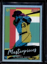 2021 Bowman's Best Ke Bryan Hayes Masterpieces RC Rookie #BM-8 Pirates