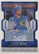 2014 Panini Elite Extra Edition Prospects 21/50 Shane Zeile #61 Auto 8ju