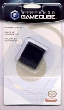 Nintendo OEM Memory Card 251 For GameCube Expansion DOLAM2K2 Very Good