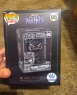 Funko Pop! Die-Cast Marvel Black Panther #06 Metal Figure Exclusive Non Chase.