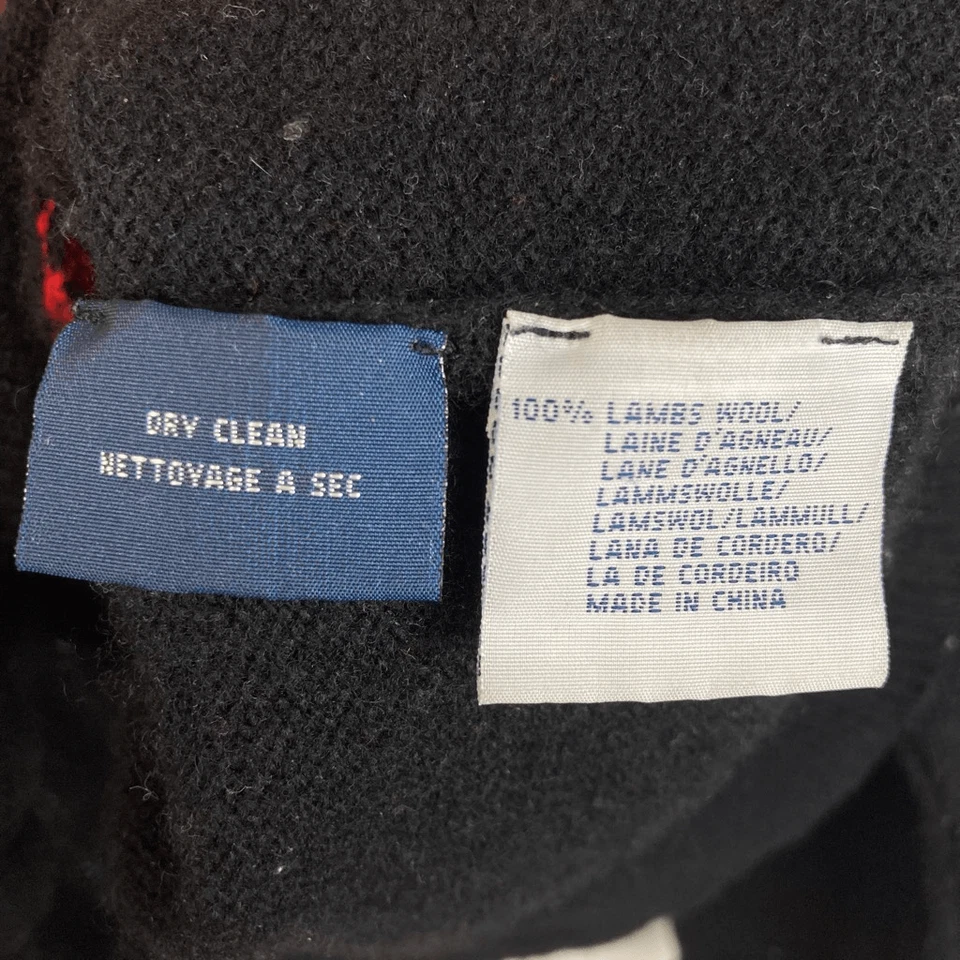 Suéter De Colección RARO Polo Ralph Lauren Cuello Alto 100% Lana de Cordero Esquiador Suicida Foto 4 de 4