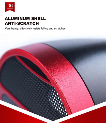 Red Bluetooth Audio System Motorcycle USB Port Radio AUX Universal - Picture 12 of 14