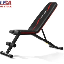 Adjustable Weight Bench 880lb Capacity Durable Foam Padding Home Gym Fitness New