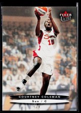 Courtney Coleman 2003 Ultra WNBA #113 Connecticut Sun Rookie
