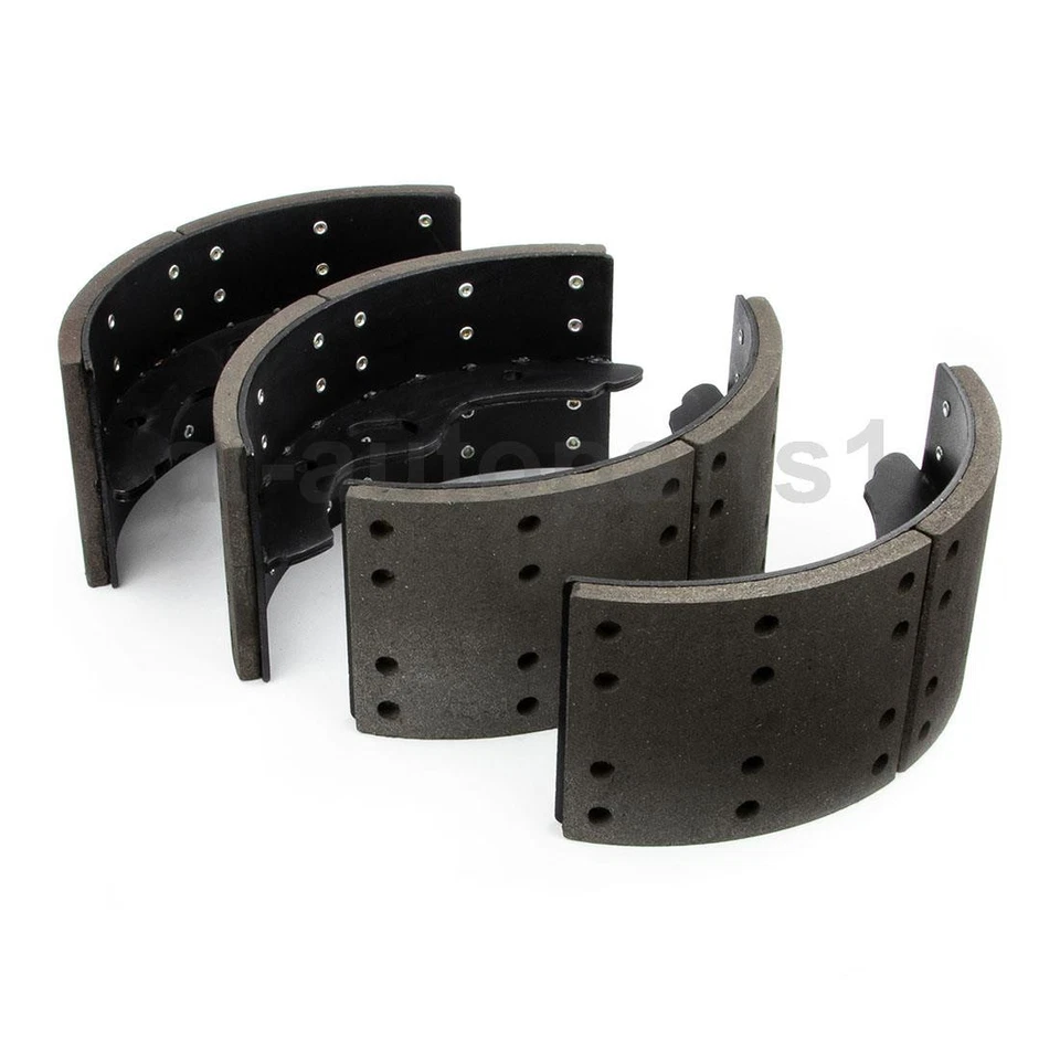 Zapatas de freno de tambor trasero para 1987 - 1996 1997 1998 1999 2000 Mitsubishi Fuso FK Foto 2 de 3