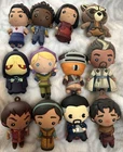 Lot Of 12 Figural Bag Clips Key Chains Keyrings Disney Marvel Comics Star Wars