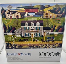 - Charles Wysocki - Moonmeadow Cove - 1000 Piece Jigsaw Puzzle for Adults Cha