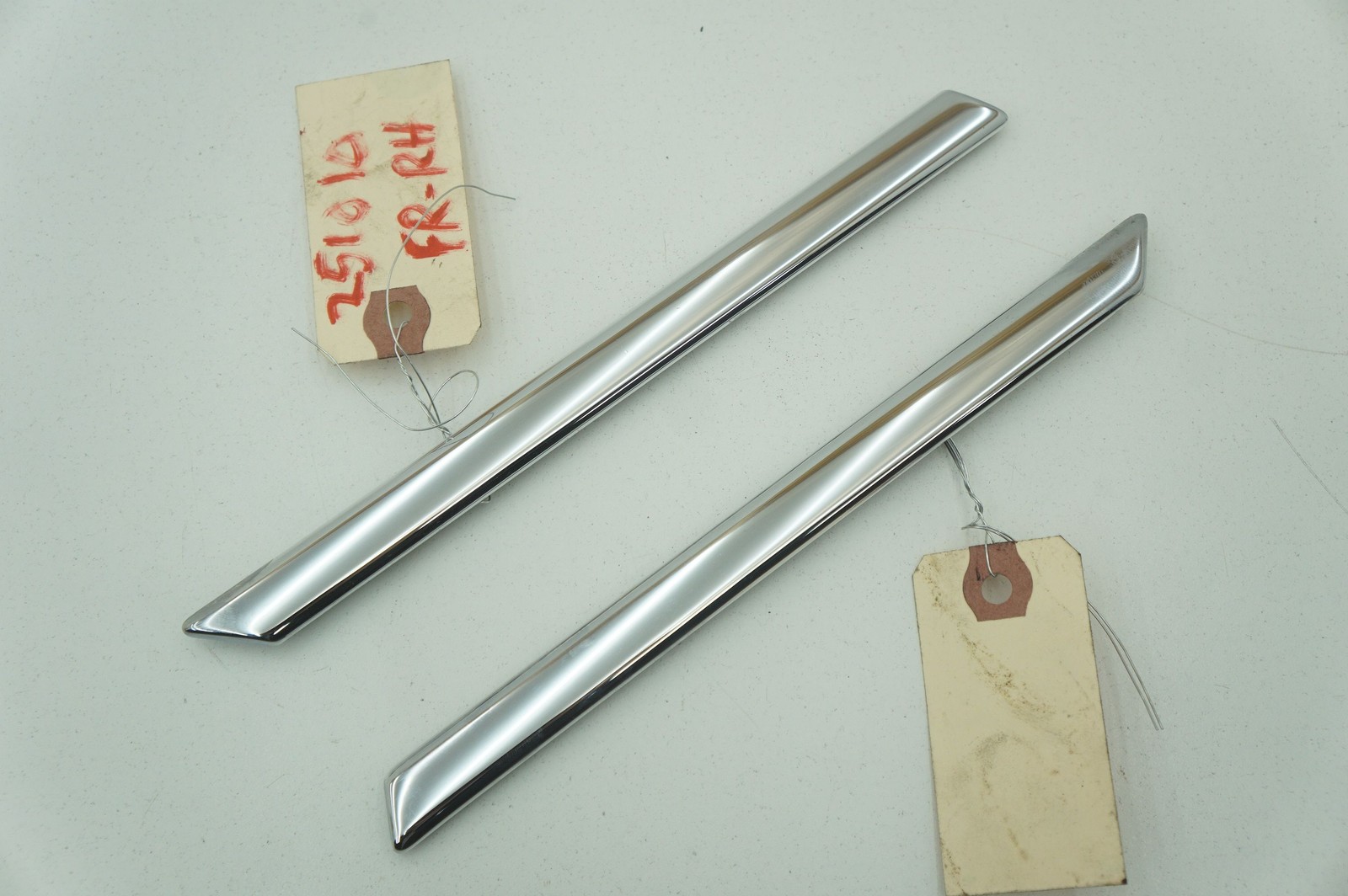 Set 2 Front Left Right Interior Chrome Trim OEM Rolls Royce Phantom Vii 2006
