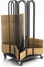 Hanger Organizer Stacker,4 in 1 Hanger Rack Stand W/ Swivel Caster Wheels