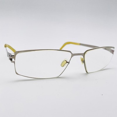 MYKITA Brille MATT SILBER RECHTECKIG Brillengestell MOD: 1 *DAVID* COL.091 